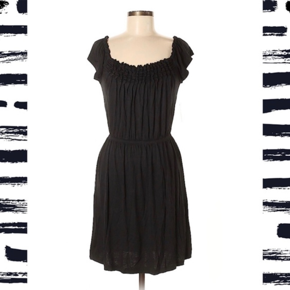 Lush Knee Length Casual Black Dress NWT